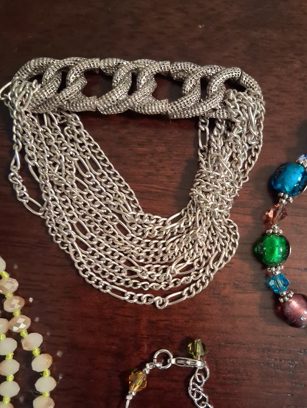 Assorted Statement Necklaces & Bracelets - Multi Color - Picture 4 of 8
